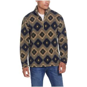 Weatherproof Mens Southwest Printed Sherpa Fleece Jacket, NWT